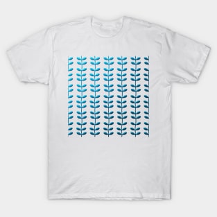 blue leaves T-Shirt